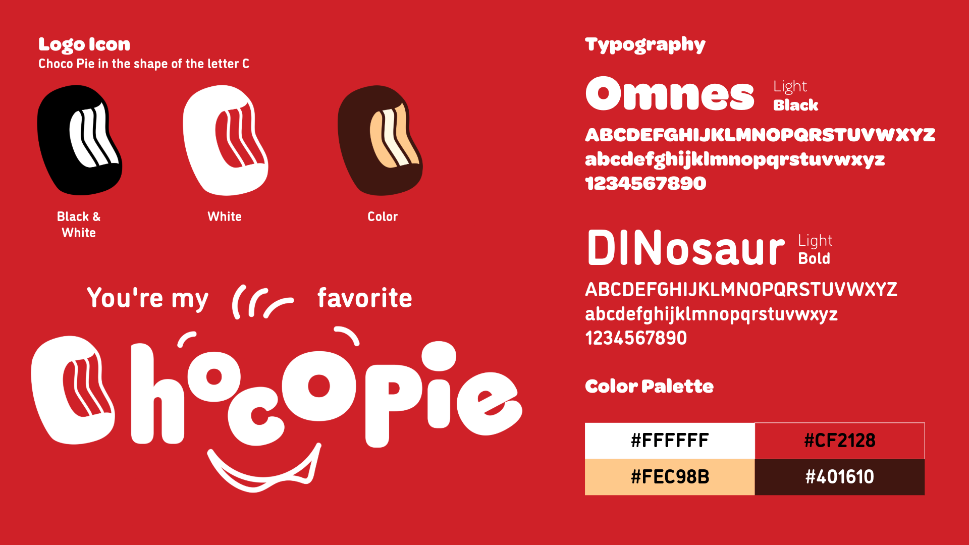 Choco Pie Visual Identity